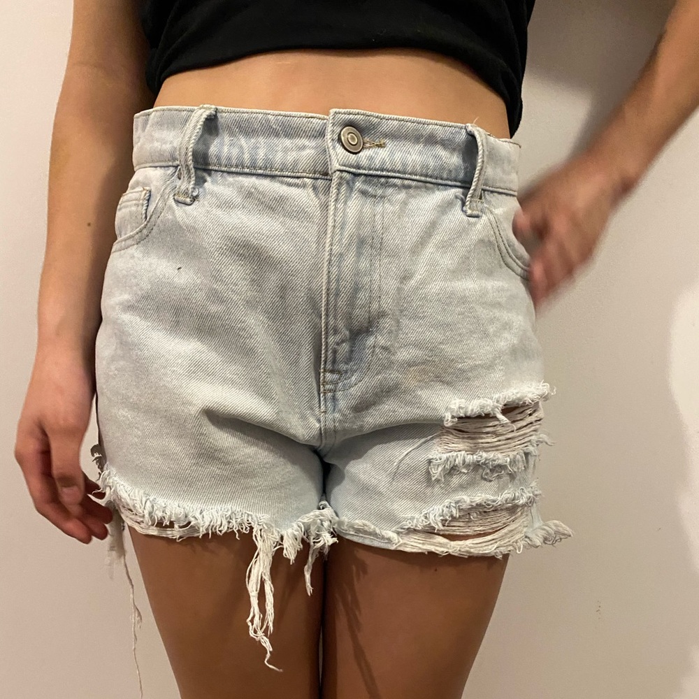 Ripped shorts